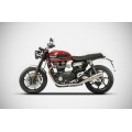 ZARD Conical Dual Slip-ons for the Triumph Speed Twin 1200 and Thuxton R / RS